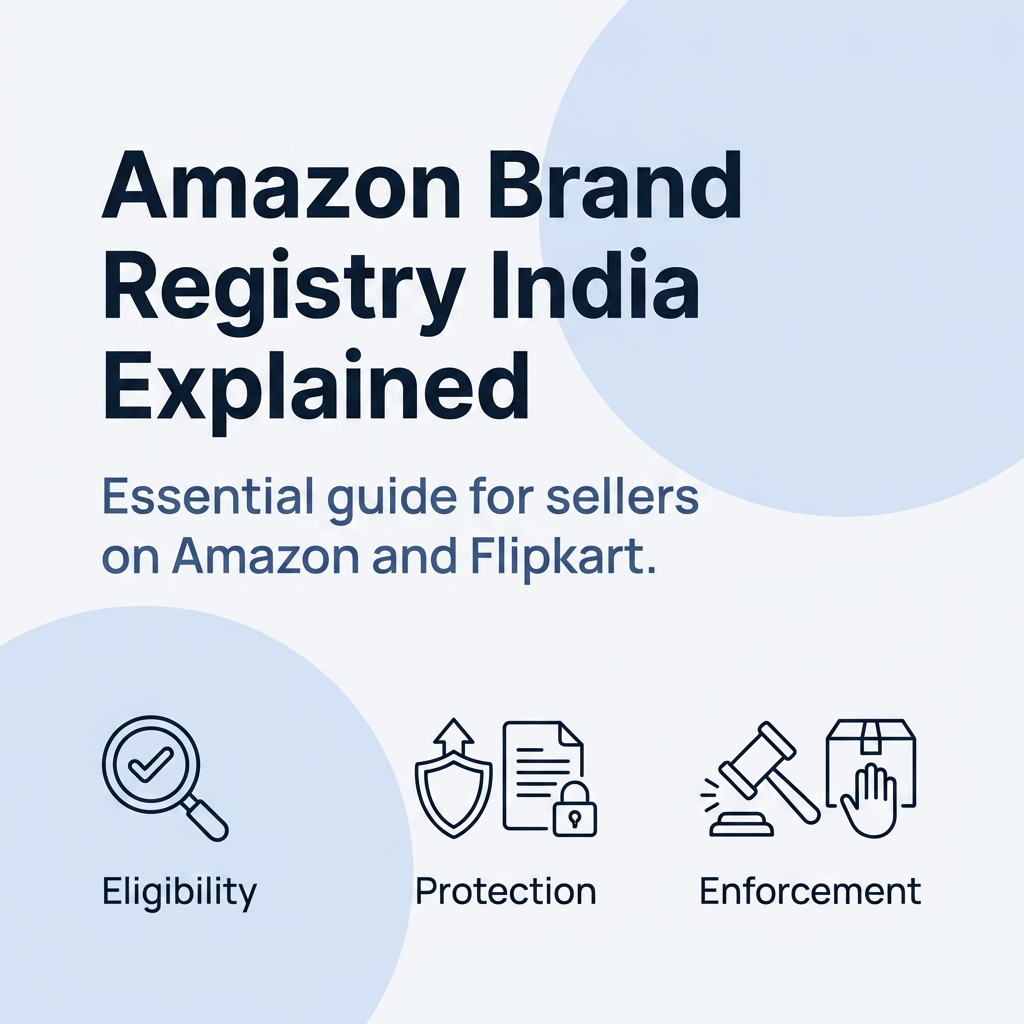 Amazon Brand Registry India: Trademark Requirements for Sellers on Amazon and Flipkart