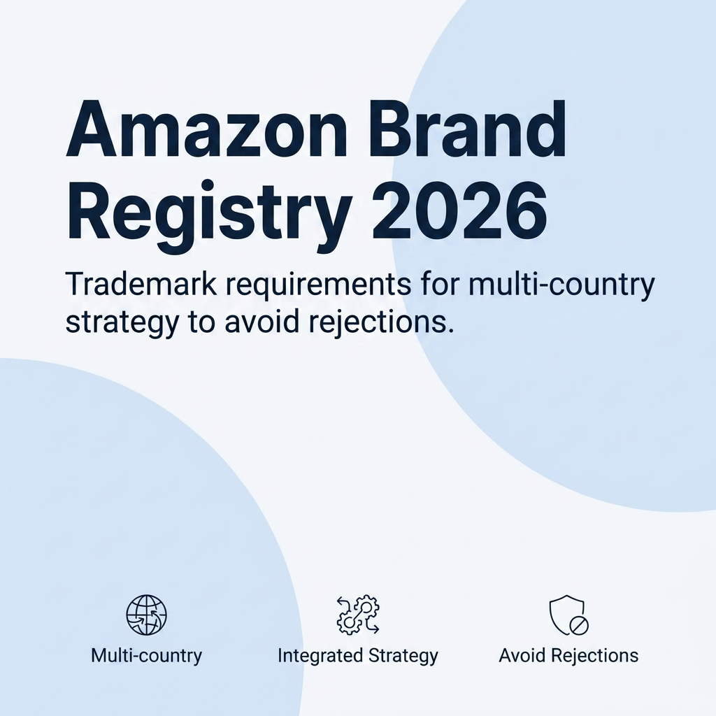 Amazon Brand Registry 2026: Trademark Requirements, Multi-Country Strategy, and Common Rejection Reasons