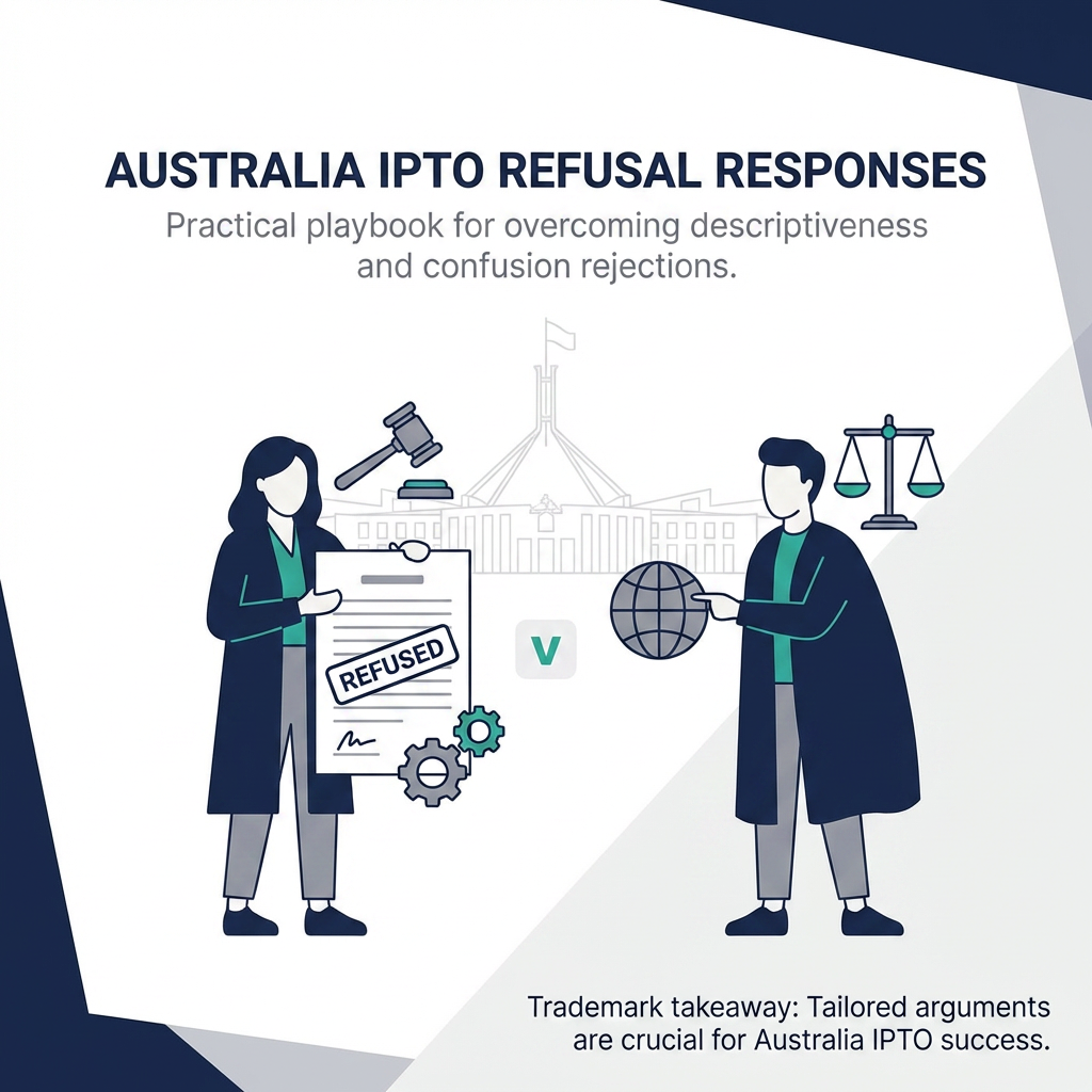 Australia IPTO Refusal Responses: Overcoming Descriptiveness & Confusion Rejections