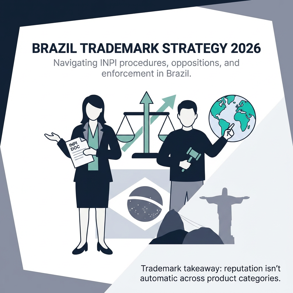 Brazil Trademark Strategy: INPI Procedures, Opposition & Enforcement 2026