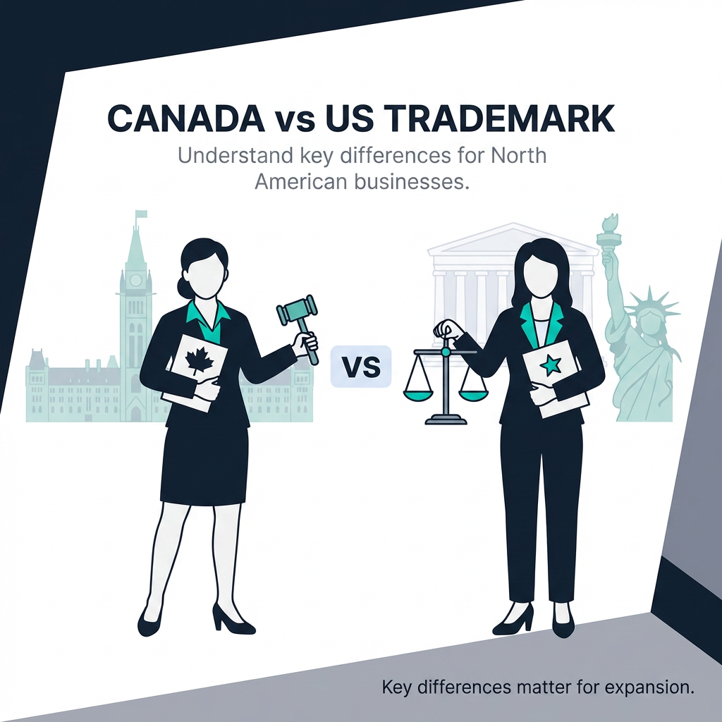 Canada vs US Trademark: Key Differences for Cross-Border North American Businesses