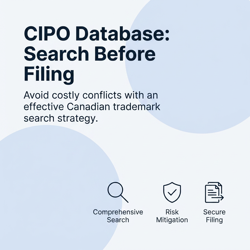 Canadian Trademark Search: How to Use the CIPO Database Before Filing