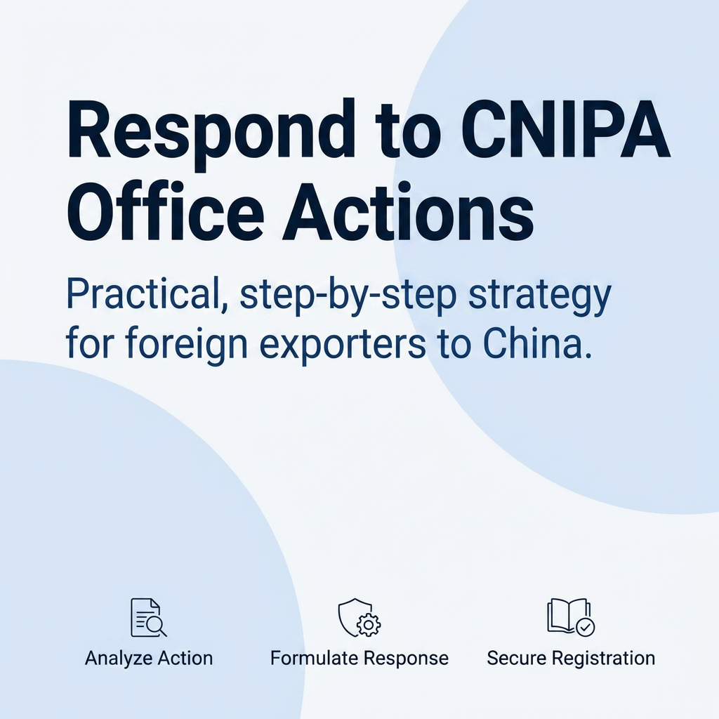 Responding to CNIPA Office Actions: China 2026 Strategies