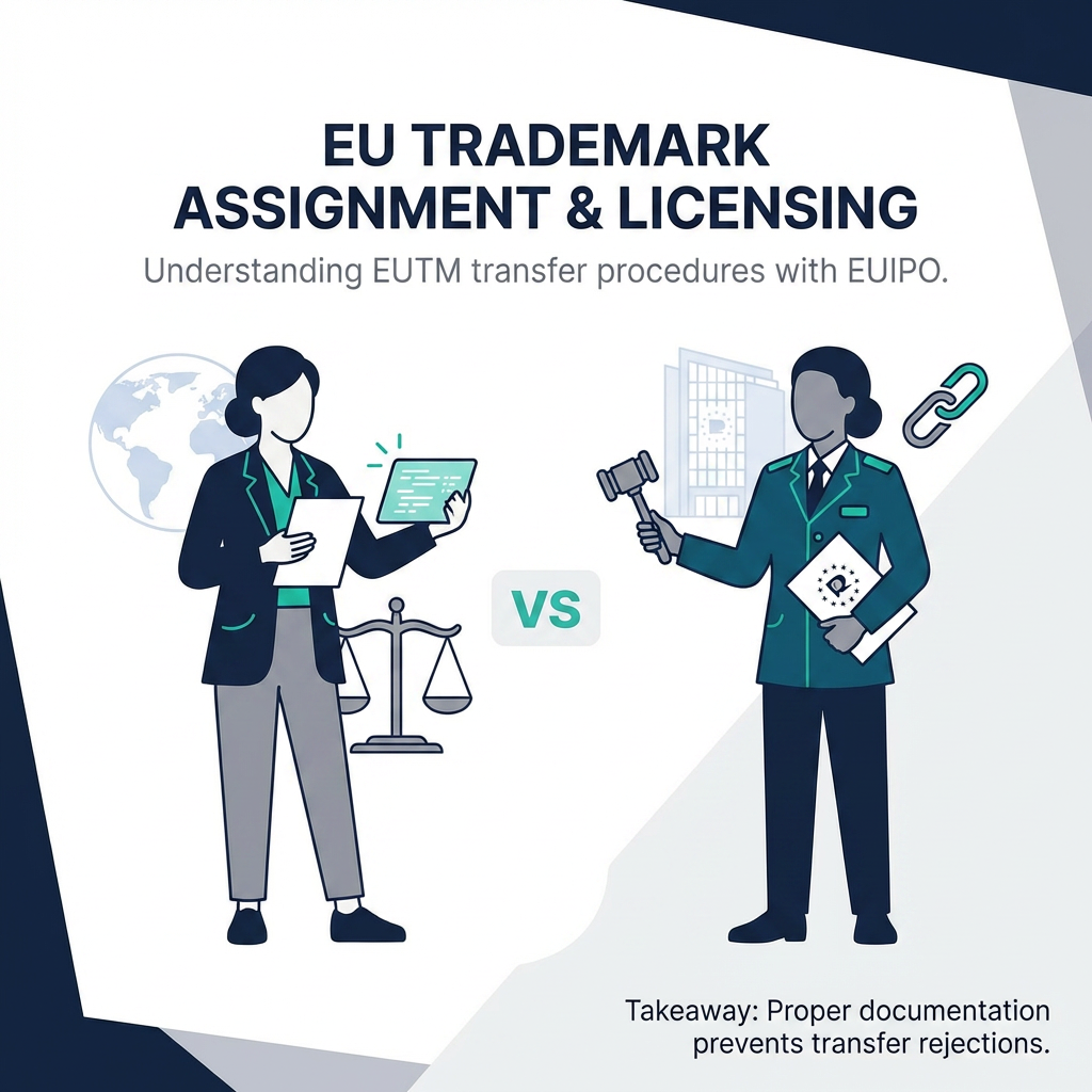 EU Trademark Assignment and Licensing: Recording Transfers with EUIPO