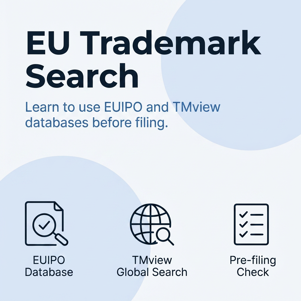 EU Trademark Search: How to Use the EUIPO Database and TMview