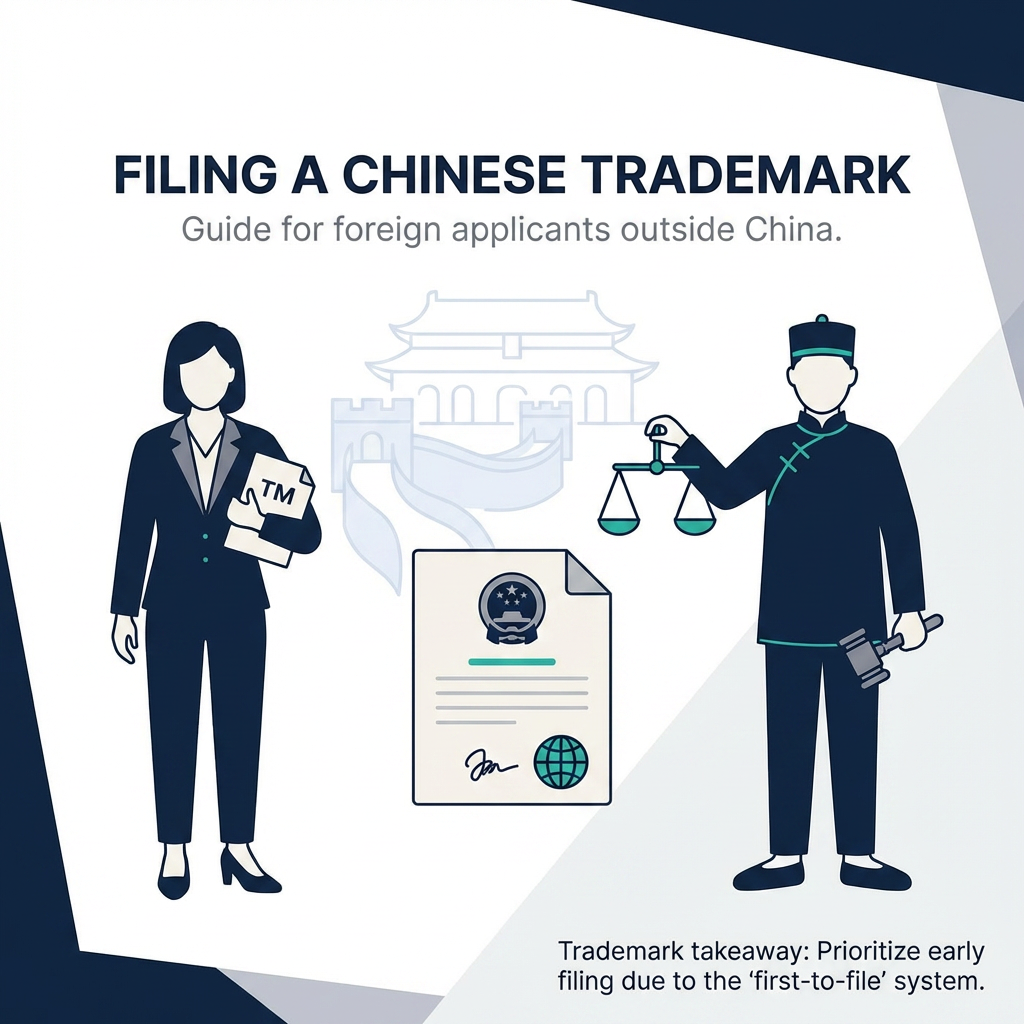 Filing a Chinese Trademark from Outside China: Foreign Applicant Guide