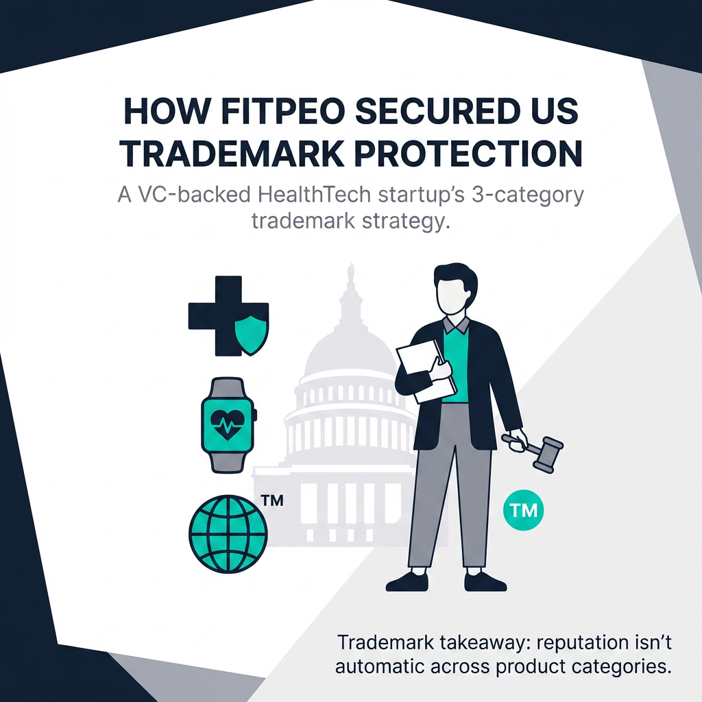 How a VC-Backed HealthTech Startup Secured US Trademark Protection Across 3 Categories