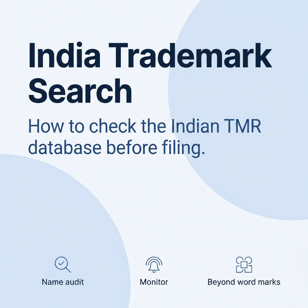 India Trademark Search: How to Check the Indian TMR Database Before Filing