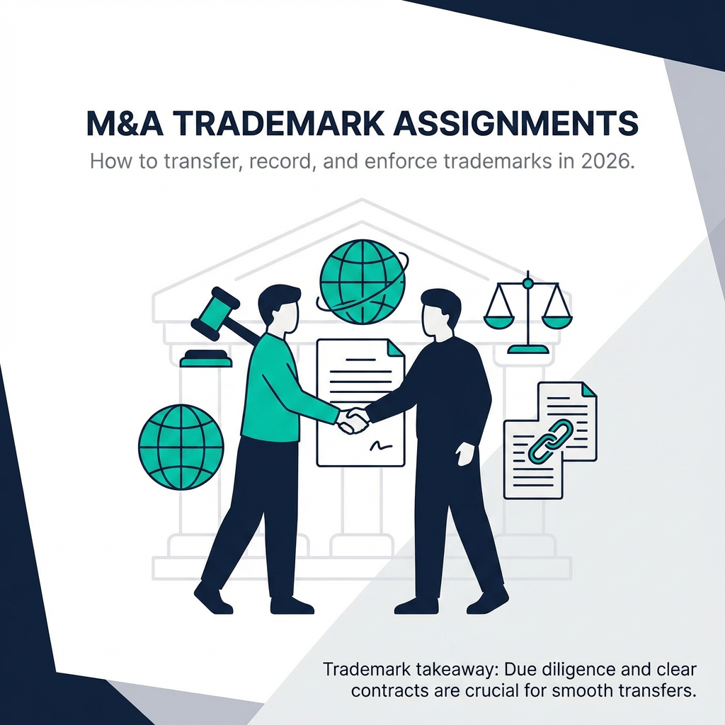 M&A Trademark Assignments: Transfer, Recordation & Enforcement 2026