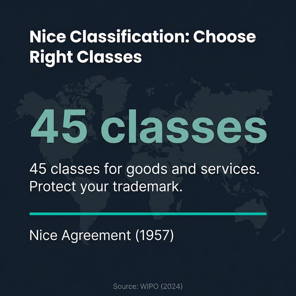 Nice Classification: How to Choose the Right Trademark Classes