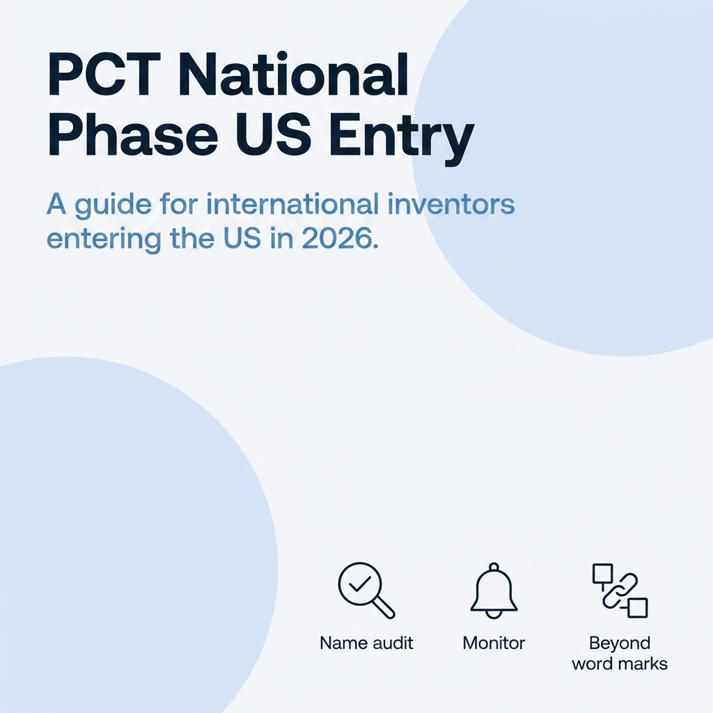 PCT National Phase US Entry 2026 Guide