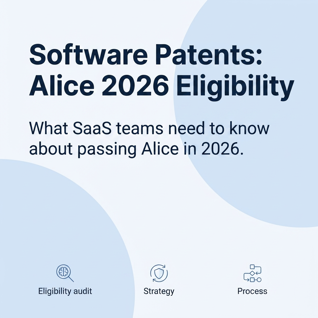 Software Patents Alice 2026 Eligibility