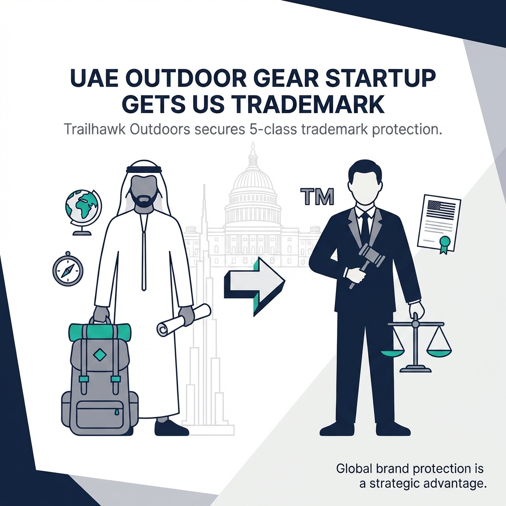 How a UAE Outdoor Gear Startup Secured US Trademark Protection Across 5 Product Categories
