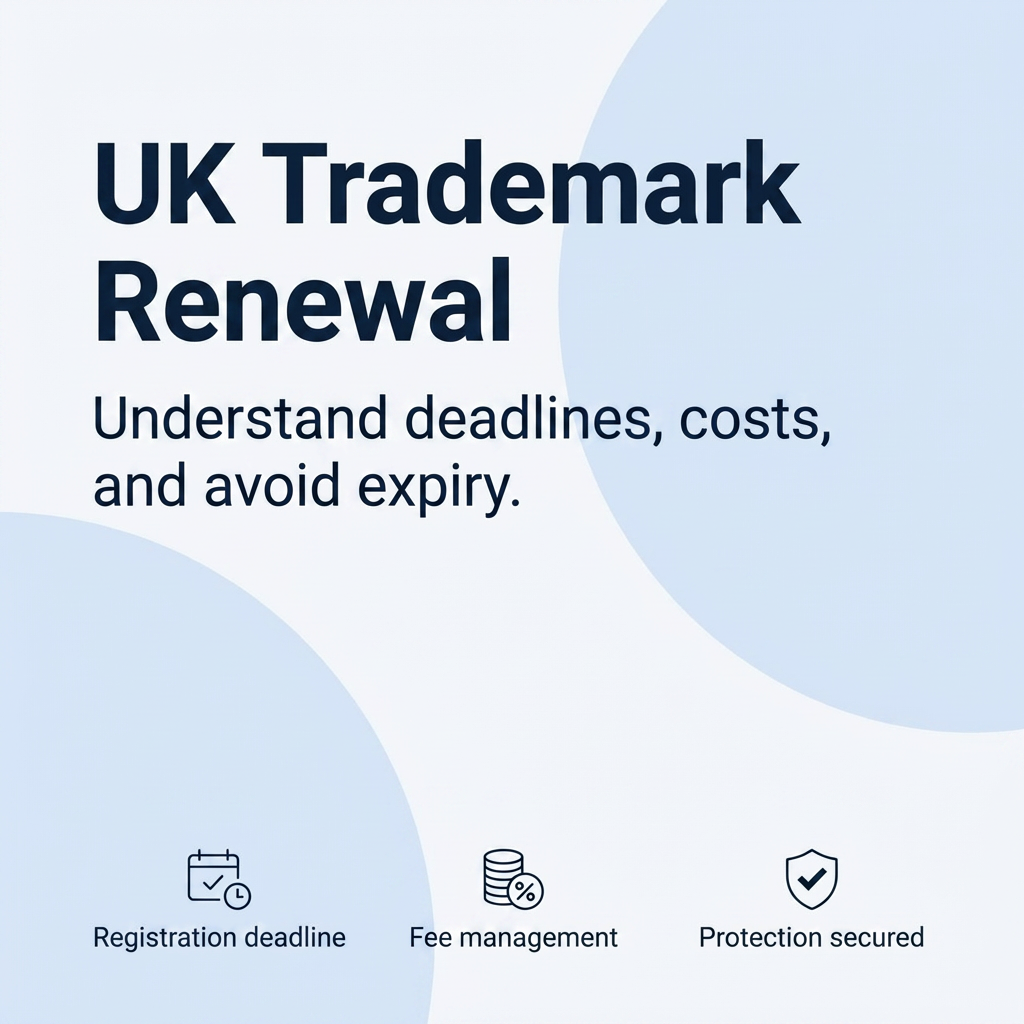UK Trademark Renewal: UKIPO Deadlines, Costs, and How to Avoid Expiry