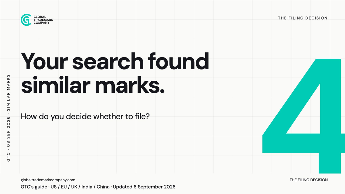 Your trademark search found similar marks. How do you decide whether to file?